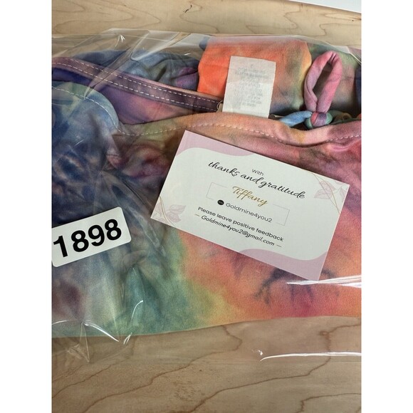 Bibi Women's Long Sleeve Hippy Print Boho Large - Picture 7 of 7